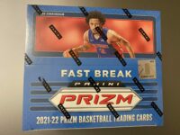 2021/22 Panini Prizm Basketball Fast Break Hobby Box