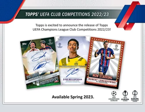 2022/23 Topps UEFA Club Competitions Soccer Hobby box – Image 2