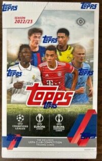 2022/23 Topps UEFA Club Competitions Soccer Hobby box