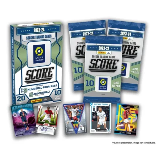 2023-24 Panini Score Ligue 1 Uber Eats Boite de 12 Fat Packs – Image 3