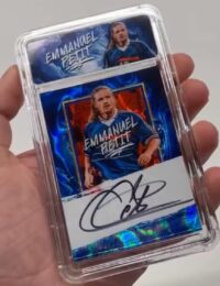 Carte Emmanuel Petit dédicacée