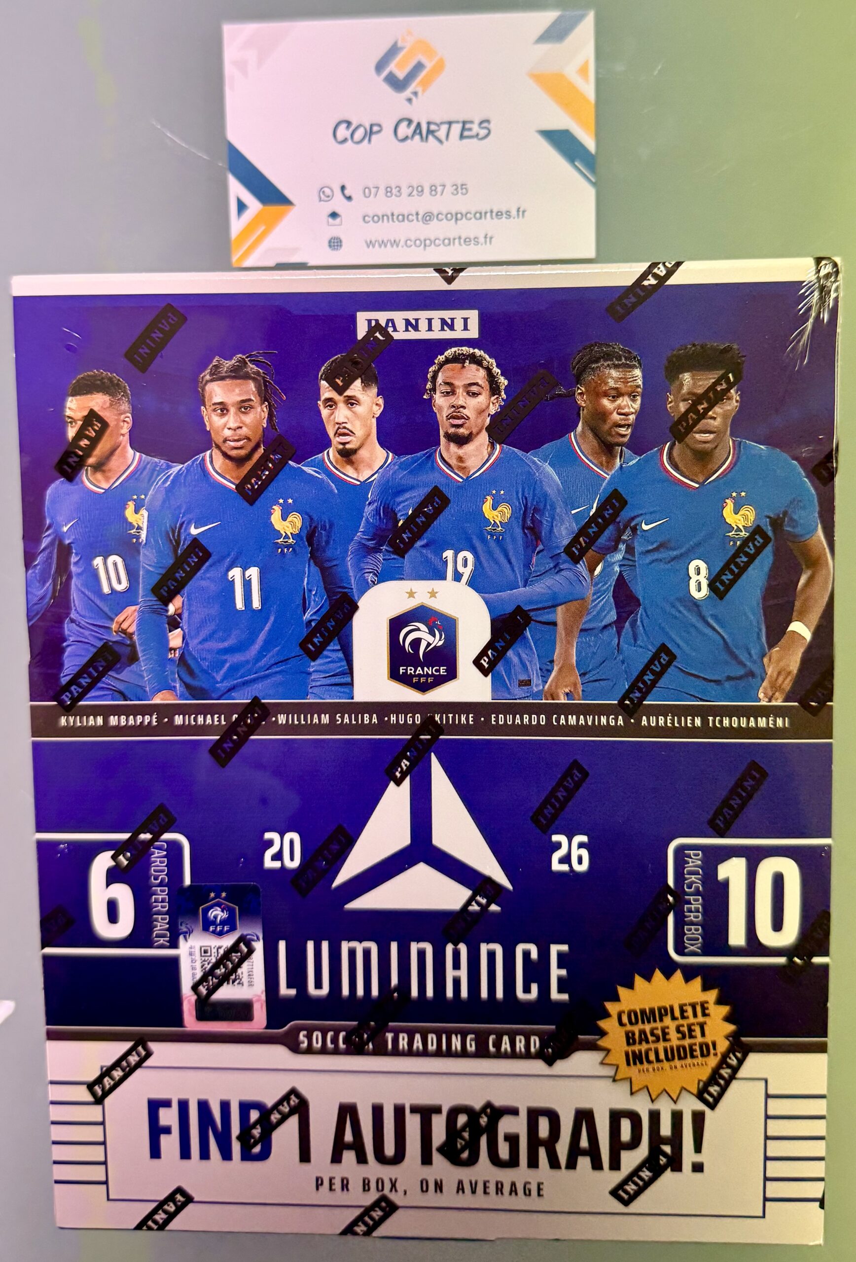 2026 Panini Luminance France Soccer – Hobby Box